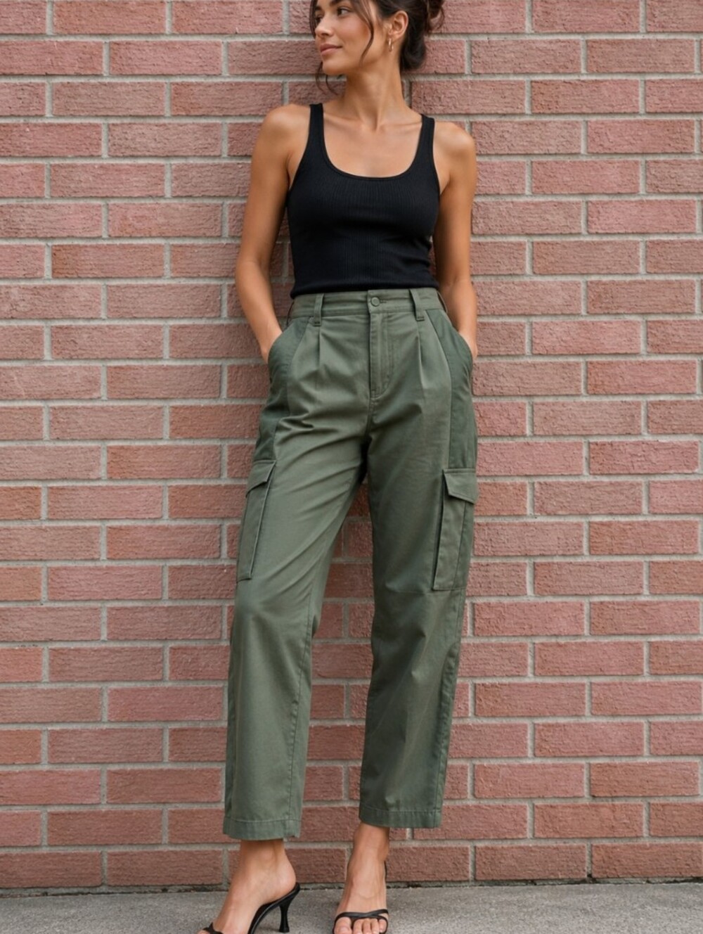 Dorothee Schumacher Cargo Ankle Pants Sporty Perfection